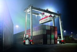 Konecranes’ new BOXHUNTER will interest container terminal operators in different markets.© Konecranes (foto: Industrial News Service)
