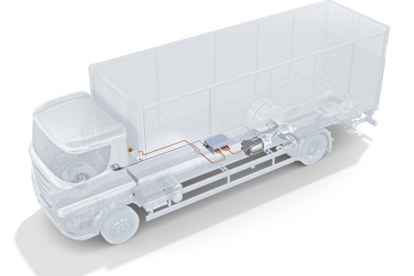 <p>eRegioTruck powertrain solutions from Bosch</p>