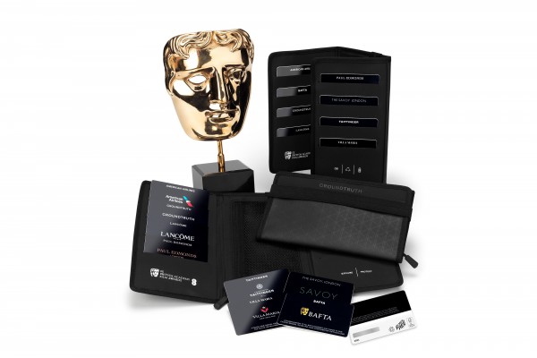 <p>Caption: BAFTA’s environmentally friendly gifting wallet containing Green Gift Cards® made of Invercote was given to the nominees and presenters at the annual awards at the beginning of February.</p>