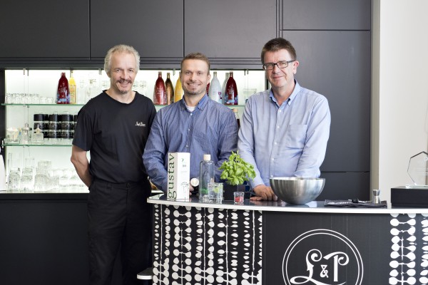 <p><strong>Caption 2: Fast lane. </strong>No wonder that (from left to right) Petteri Myllys, Production Manager and Harri Nylund, CEO at Lignell & Piispanen and Yrjö Aho, Director, New Business Development at Kotkamills, are pleased with the result.© Kotkamills.</p>