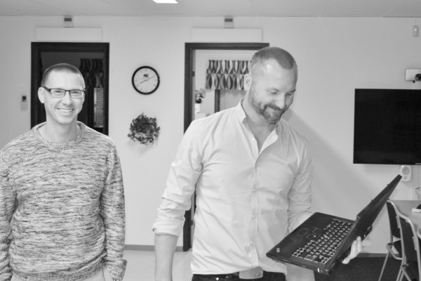 <p>Anders Mattsmyr och Mats Eriksson är produktionsansvarig respektive area sales manager på Solving Sweden AB © Solving<em></em></p>
