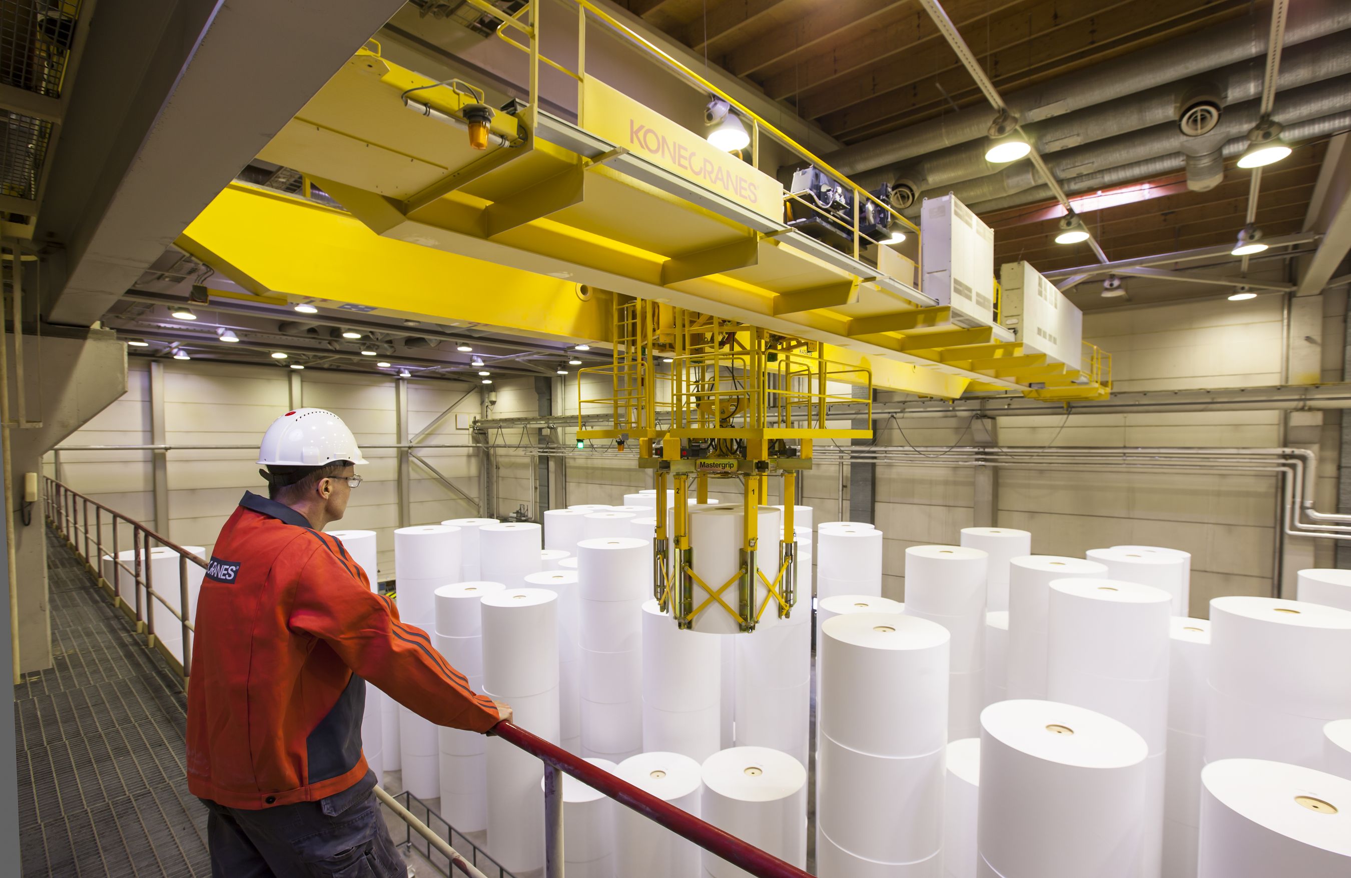 Konecranes has every stage of the pulp and paper industry process covered Insnews