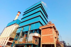 <p>View of the new ANDRITZ HERB recovery boiler at Naini mill</p>
<p> </p> 