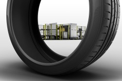 <p>The shearography tire-inspection system ZEISS INTACT 1360-X</p> 