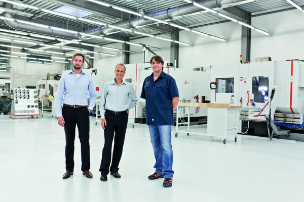 <p><strong>Figure 3</strong> shows from left to right: Sascha Riesinger, sales manager, Dipl.-Betriebswirt (FH) Jürgen Stickel, managing director, and Bernd Zepf, production manager, all from Fetzer Medical GmbH & Co. KG in Tuttlingen (0963).</p>